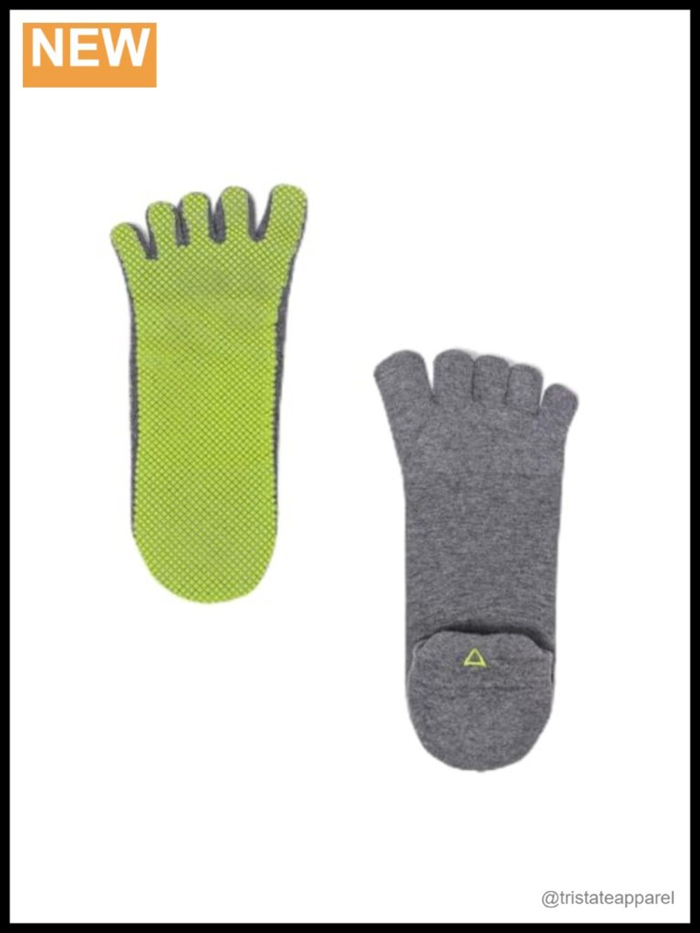 Textured Toe Socks with Grips for Women & Men Sensory Toe Separator Balance